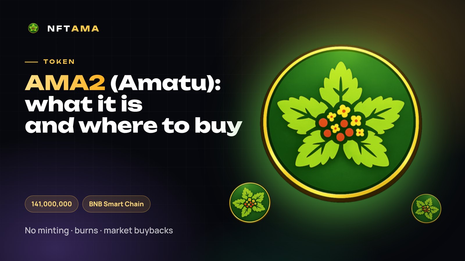 AMA2 (Amatu) Token: What It Is, Where to Buy It and What It Is For