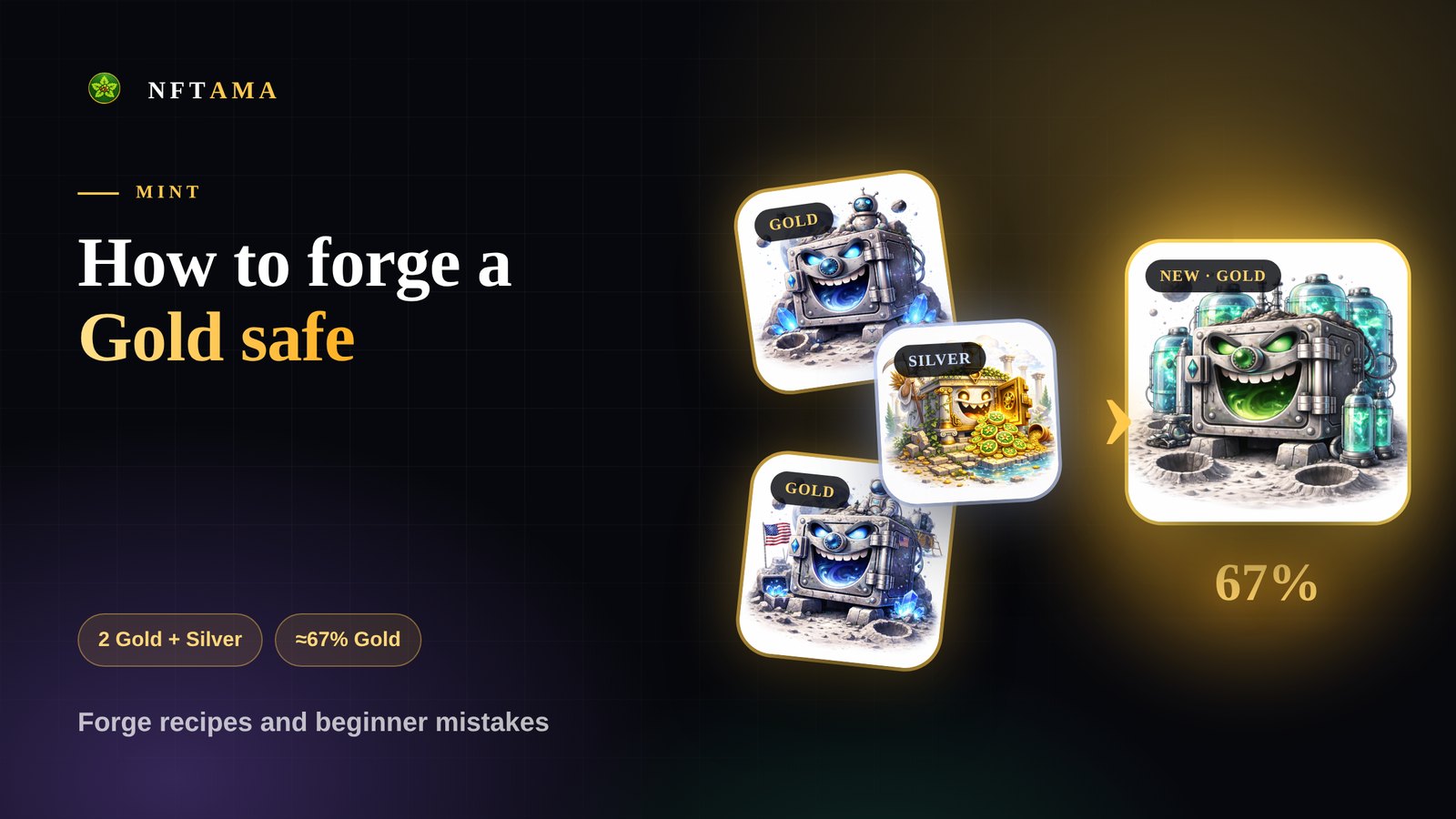 Minting as a Strategy: How to Forge a Gold Safe
