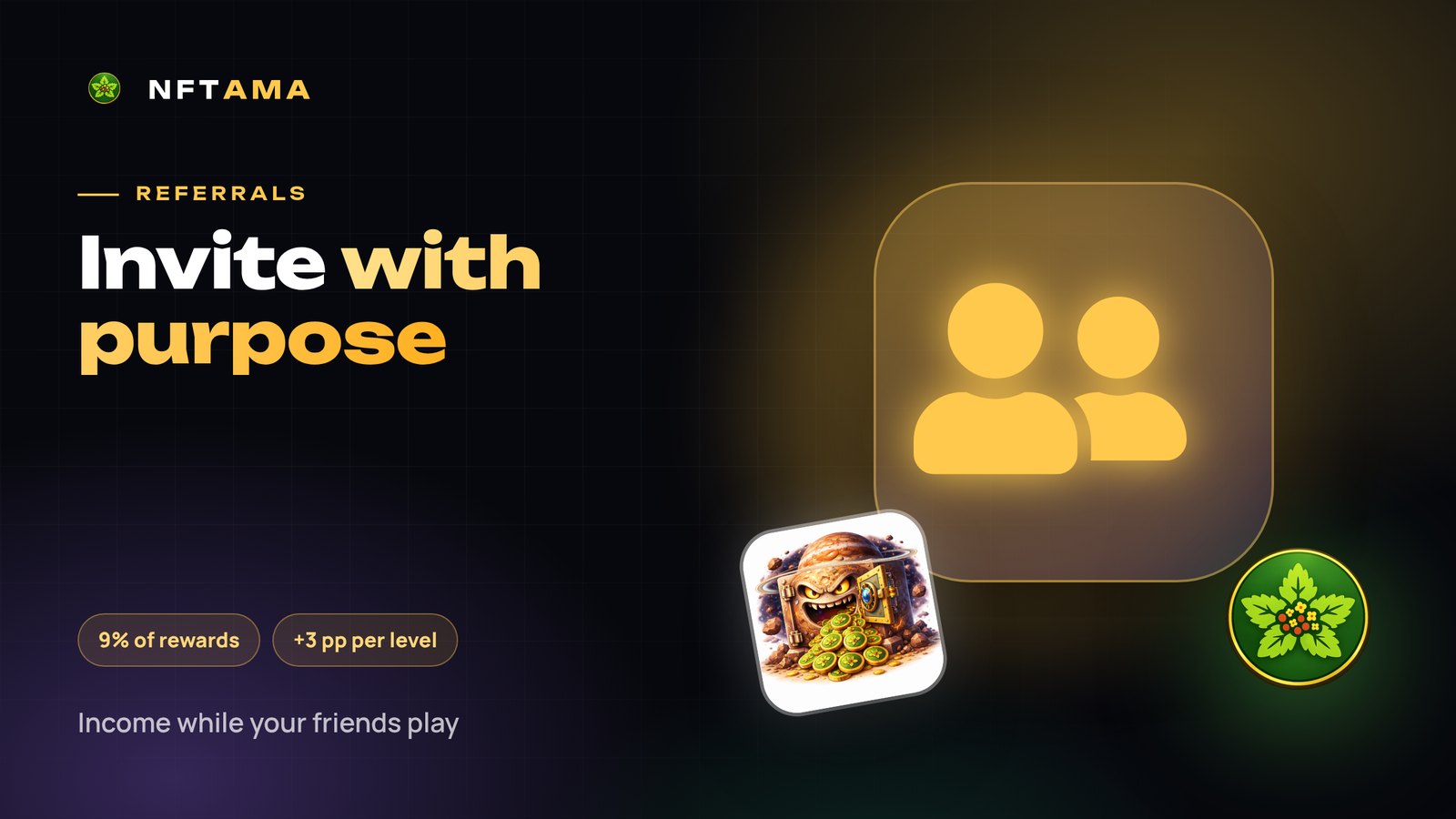 The NFTAMA Referral Program: How to Invite and What It Earns