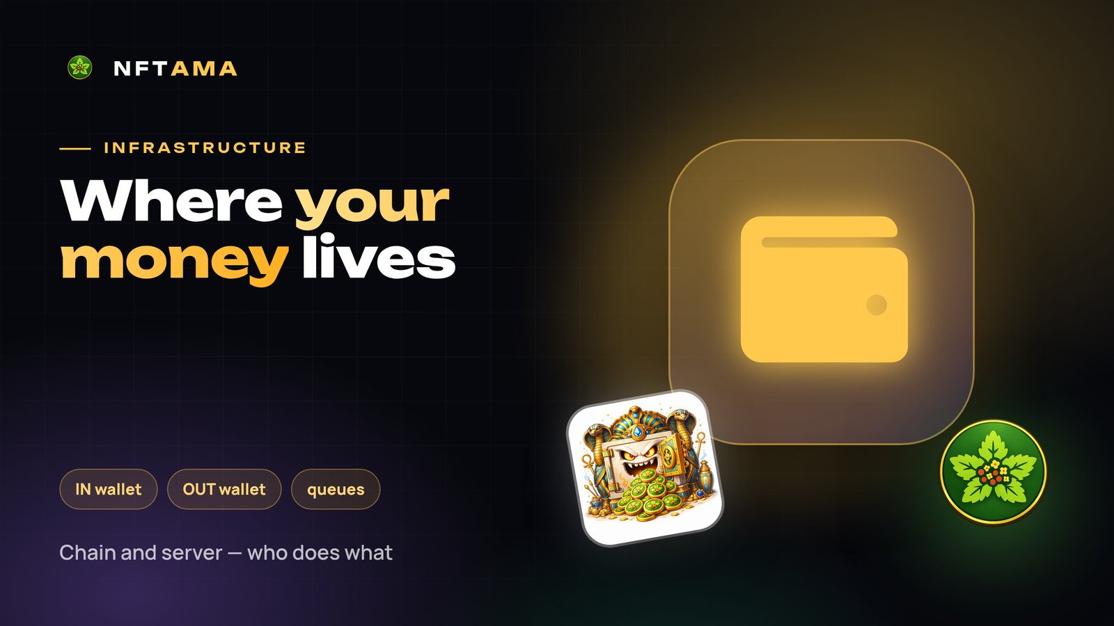 How NFTAMA's Financial Infrastructure Works: Wallets, Queues and the Blockchain