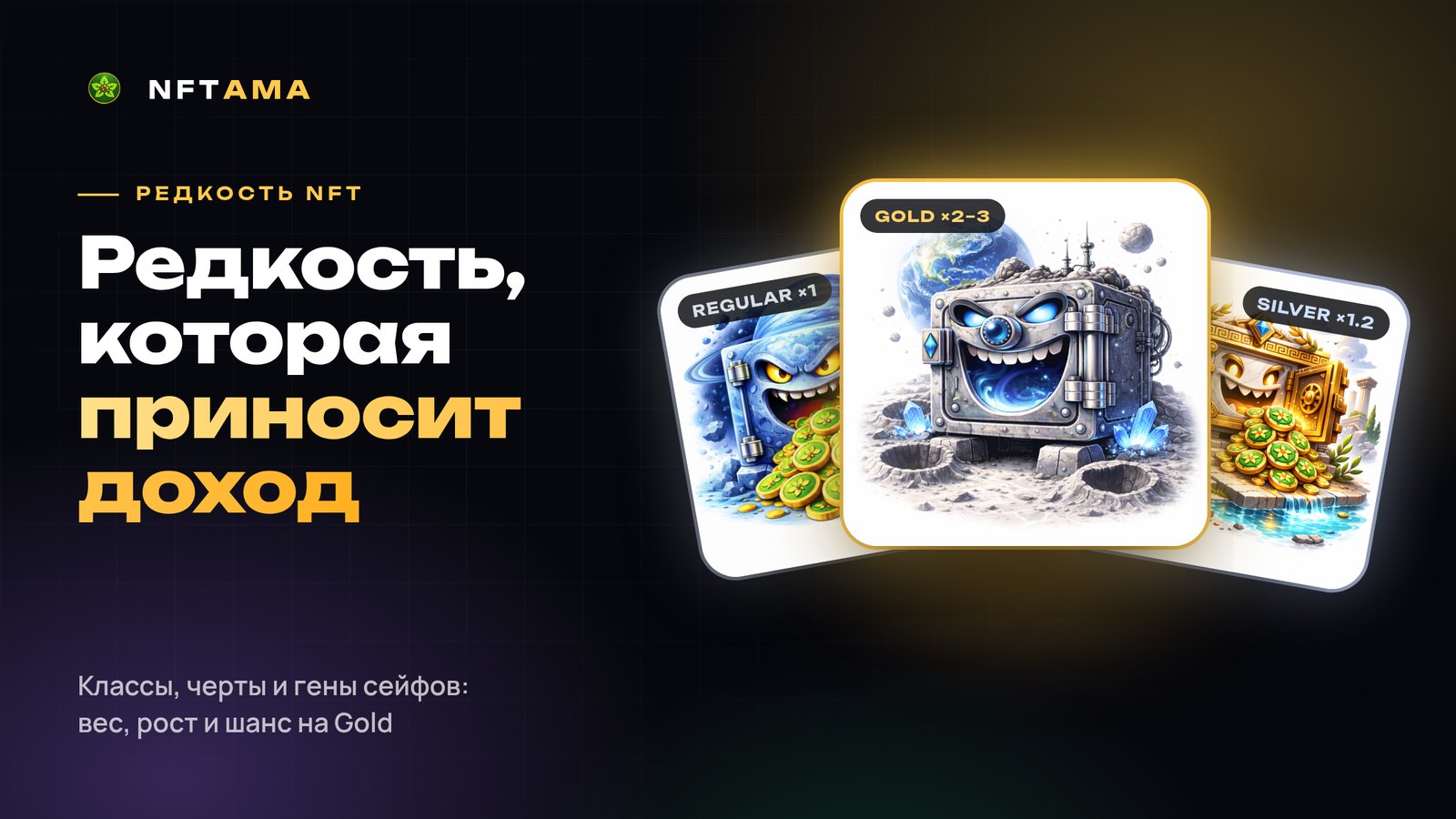 Редкость NFT простыми словами: классы, черты и гены, которые действительно важны