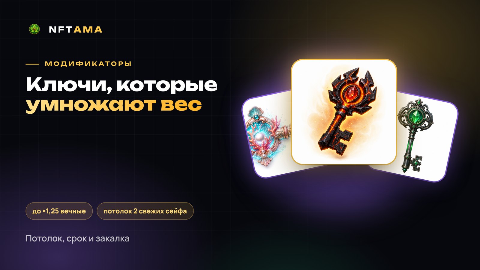 Ключи-модификаторы: как усиливать вес сейфов и получать больше AMA2